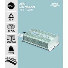 12V 20A DIŞ MEKAN TRAFO
